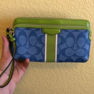 Coach wristlet